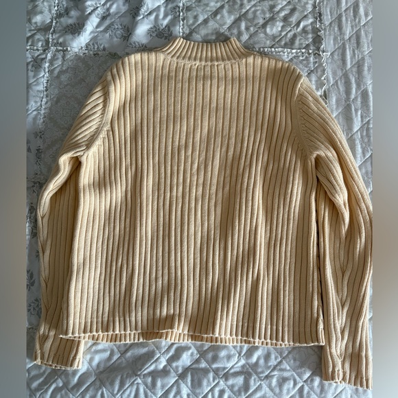 Northern Reflections Textured Knit Sweater in Yellow - Picture 3 of 4